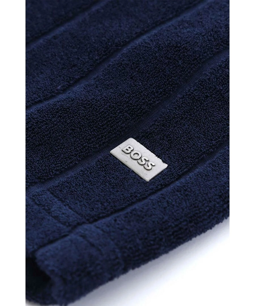 Hugo Boss Mens Terry Shorts Navy - Blue - Size Large
